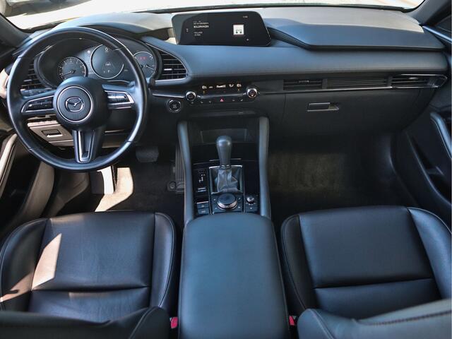 Mazda 3 2.0 e-SkyActiv-G M Hybrid 150 Homura Navi+BT Leder+stoelverw. ECC-Airco LED Cr.Control PDC Smartkey 18"LMV