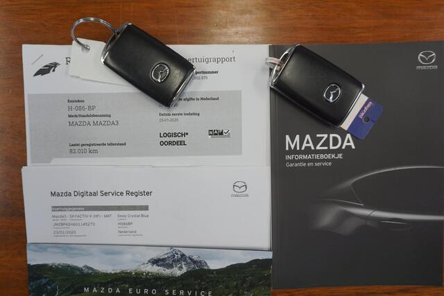 Mazda 3 2.0 e-SkyActiv-X M Hybrid 180PK Luxury/Leer/ 18Inch/Bose/Head-Up.