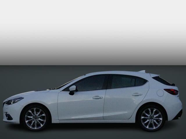 Mazda 3 2.0 SkyActiv-G 120 GT-M | White Leather Pack | Automaat | Schuif/kanteldak | Unieke Auto! | RIJKLAARPRIJS!