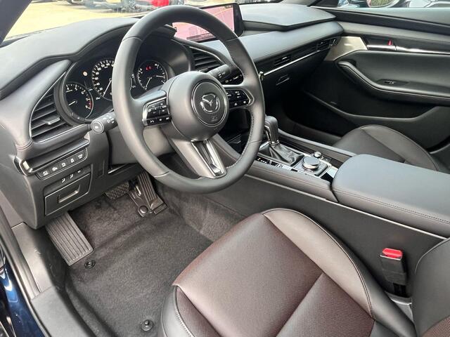 Mazda 3 2.0 e-SkyActiv-X M Hybrid 186 Exclusive-line | Automaat | Leer Pakket | NIEUW | Rijklaarprijs!