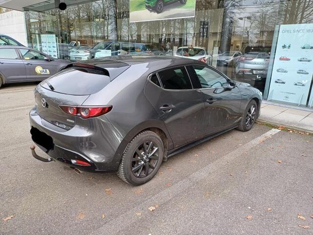 Mazda 3 2.0 e-SkyActiv-G M Hybrid 122 Comfort met Bose | Trekhaak, Parkeersensoren V+A, 360° Camera, Privacy Glass, Climate & Cruise Control, zeer luxe!