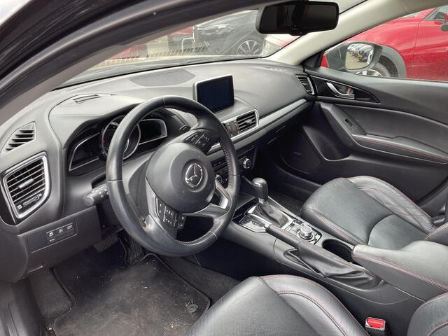 Mazda 3 2.0 SkyActiv-G 120 GT-M HB , Automaat, Trekhaak, Navi, Clima, Leder, Bose, LMV 18 Inch, PDC, Camera, Cruise, Stoelverwarming, RVM