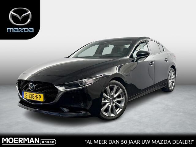 Mazda 3 2.0 e-SkyActiv-G M Hybrid Sedan Luxury / 1e eig / NL auto / Leder / Bose / Navigatie / Sedan