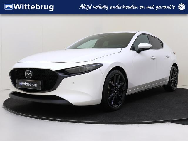 Mazda 3 2.0 e-SkyActiv-X M Hybrid 180 Luxury | Benzine | Handgeschakeld | Stoelverwarming | Adaptive cruise control | Keyless entry | Remote services |