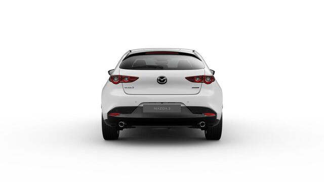 Mazda 3 2.5 e-SkyActiv-G M Hybrid 140 Homura / Arctic White