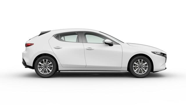 Mazda 3 2.5 e-SkyActiv-G M Hybrid 140 Prime-line / Arctic White