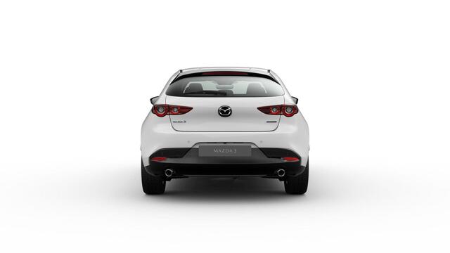 Mazda 3 2.5 e-SkyActiv-G M Hybrid 140 Prime-line / Arctic White