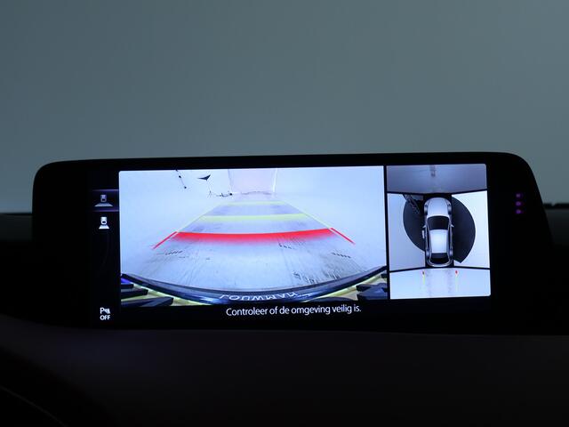 Mazda 3 2.0 e-SkyActiv-X M Hybrid 186 Takumi | Rood Leder | BOSE | 360 Camera |