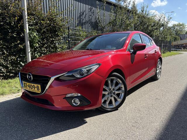 Mazda 3 2.0 GT-M / LEER / NAVI / CRUISE / STOELVERWARMING / 160dkm! NAP!