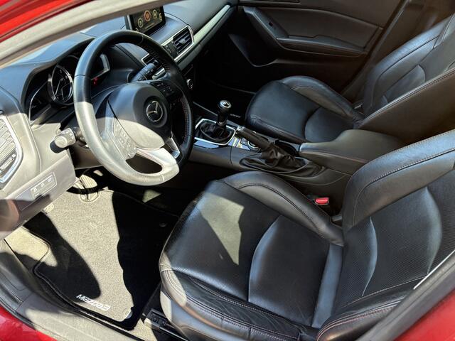 Mazda 3 2.0 GT-M / LEER / NAVI / CRUISE / STOELVERWARMING / 160dkm! NAP!