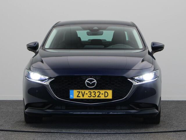 Mazda 3 2.0 e-SkyActiv-G M Hybrid 122 Luxury | Stuur en stoelverwarming | Headup Display | Lederen Bekleding | All Season Banden |