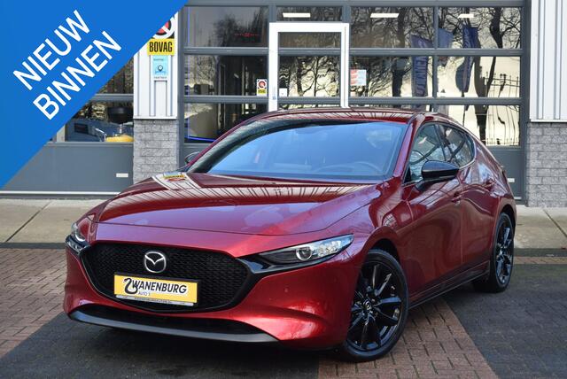 Mazda 3 2.0 e-SkyActiv-X M Hybrid 186 Nagisa Navi bicolor Leder Camera Km 23.750!!