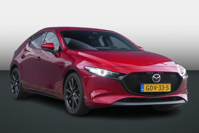 Mazda 3 2.0 e-SkyActiv-X M Hybrid 186 Exclusive-line | AUTOMAAT | Leder | Shadowline Pack | RIJKLAARPRIJS!