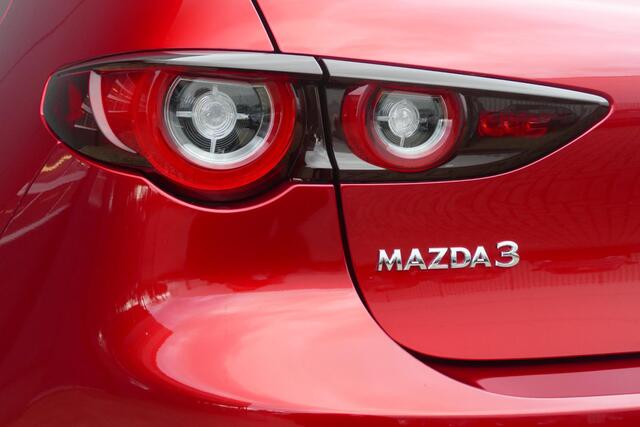 Mazda 3 2.0 e-SkyActiv-X M Hybrid 186 Exclusive-line | AUTOMAAT | Leder | Shadowline Pack | RIJKLAARPRIJS!