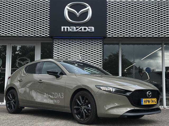 Mazda 3 2.5 e-SkyActiv-G M Hybrid 140 Nagisa | AUTOMAAT | ALL SEASON | CAMERA | PARKEER SENSOREN VOOR EN ACHTER |