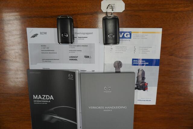 Mazda 3 2.0 e-SkyActiv-X M Hybrid 180PK Luxury/Leer/18Inch /Bose/Head-Up/Trekhaak.