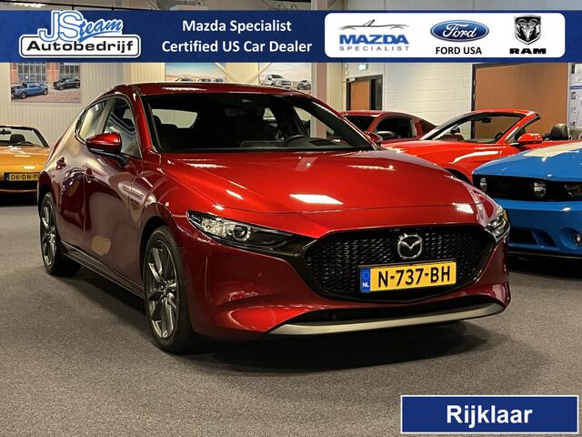 Mazda 3 Hatchback 2.0 e-SkyActiv-G 122PK M Hybrid Comfort 18inch Adaptive Cruise Head Up Display Camera Trekhaak