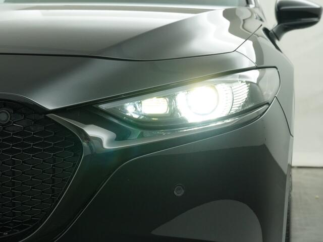 Mazda 3 e-Skyactiv X 186 Luxury | rood leer pakket | 1e eigenaar