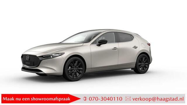 Mazda 3 2.0 e-SkyActiv-X M Hybrid 186 Takumi Haagstad netto deal! (huidige nieuwprijs ¤47.590)