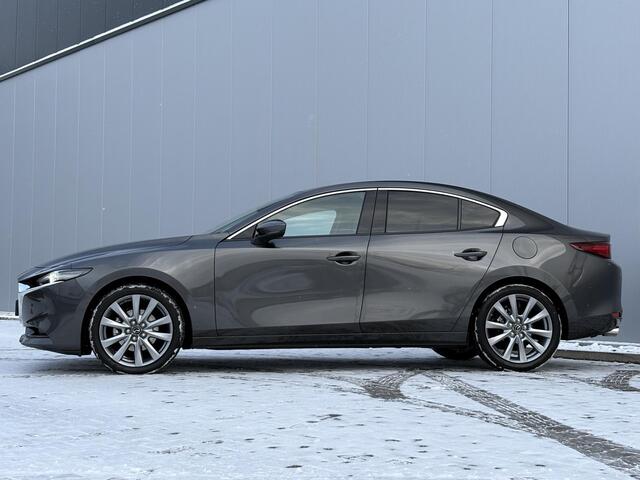 Mazda 3 2.0 e-SkyActiv-G M Hybrid 150 Exclusive-line / Trekhaak (1300 kg) / Stoel-stuurverwarming / Lederen bekleding / Apple carplay/Android auto /