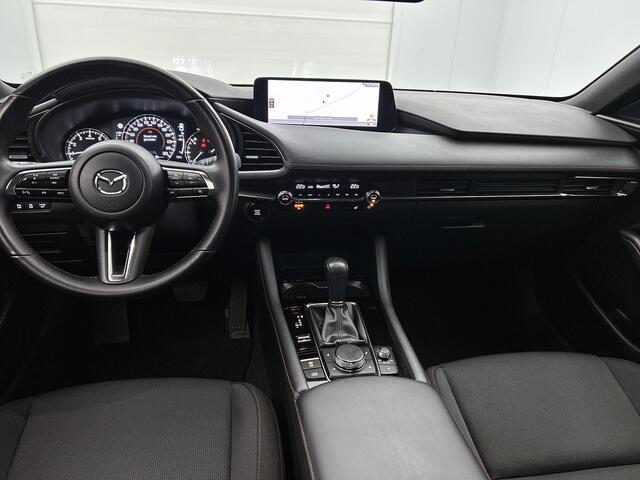 Mazda 3 2.0 e-SkyActiv-G M Hybrid 122 Homura Navigatie | Camera achter | Adaptieve Cruise control | Climate control