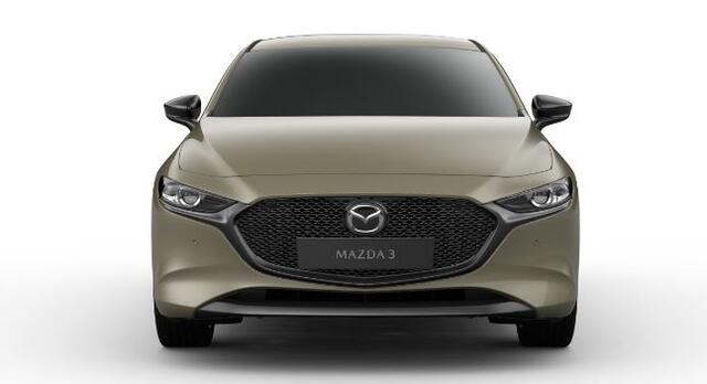 Mazda 3 2.5 e-SkyActiv-G M Hybrid 140 Nagis NAVI | ACHTERUITRIJCAMERA | APPLE CARPLAY | 18 INCH LMV | HEAD-UP |LED ¤ 4000,- KORTING