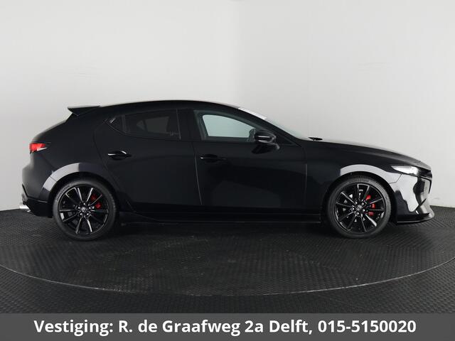 Mazda 3 2.0 e-SkyActiv-X M Hybrid 186 Black Luxury | Navigatie | Stoelverwarming | Camera |