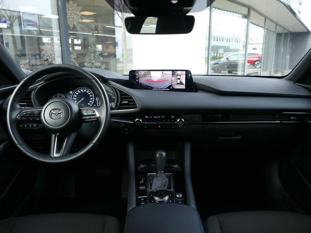 Mazda 3 2.0 e-SkyActiv-X M Hybrid 186 Exclusive-line | Trekhaak | All Season Banden | Adapt. Cruise | RIJKLAARPRIJS!