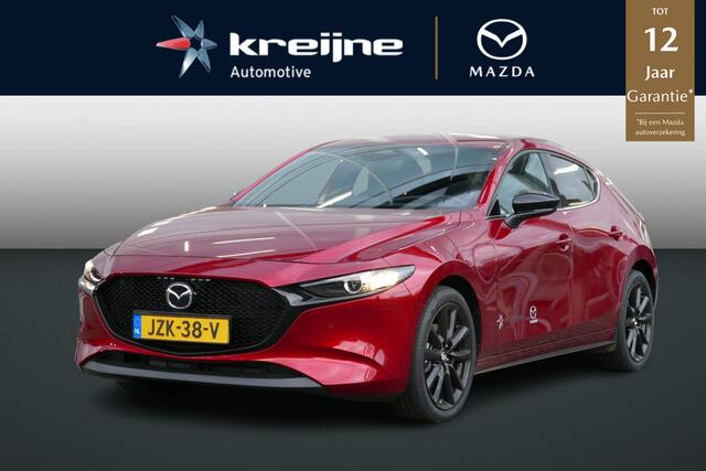 Mazda 3 2.5 e-SkyActiv-G M Hybrid 140 Homura | Apple-carplay | Stoelverwarming | Camera | Rijklaarprijs |