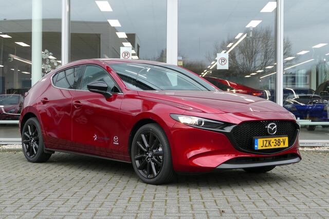 Mazda 3 2.5 e-SkyActiv-G M Hybrid 140 Homura | Apple-carplay | Stoelverwarming | Camera | Rijklaarprijs |