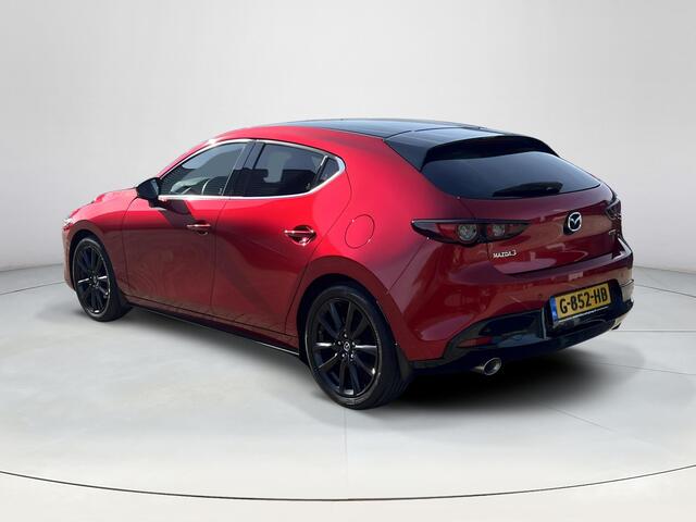 Mazda 3 2.0 e-SkyActiv-X M Hybrid 180 Luxury | Dealeronderhouden | Stoelgeheugen | Stoel en stuurverwarming | Climate Control | Achteruitrijcamera | Full adaptief led | Dodehoeksensoren | Bose |