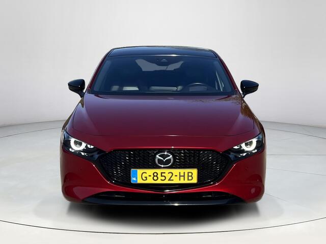 Mazda 3 2.0 e-SkyActiv-X M Hybrid 180 Luxury | Dealeronderhouden | Stoelgeheugen | Stoel en stuurverwarming | Climate Control | Achteruitrijcamera | Full adaptief led | Dodehoeksensoren | Bose |