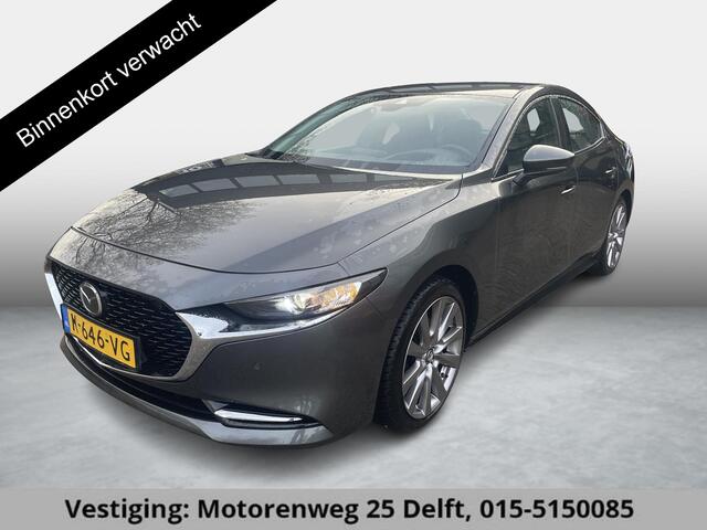Mazda 3 2.0 e-SkyActiv-X M Hybrid 186 Comfort . STUUR & STOELVERWARMING . BOSE AUDIO . NAVIGATIE .