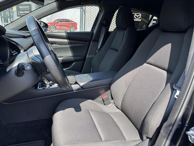 Mazda 3 HB 2.0 e-SkyActiv-G M Hybrid 122 Homura , Automaat, Adap.Cruise, Navi, Apple, HUD, LMV 18 Inch, Camera, PDC, Stoelverwarming