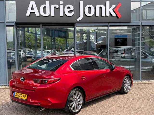 Mazda 3 2.0 e-SkyActiv-G M Hybrid Luxury TREKHAAK | LEDER | Bose AUDIO | 18"LM VELGEN | CAMERA | 1e EIG | NED. AUTO | DEALER ONDERHOUDEN |