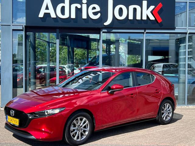 Mazda 3 2.0 e-SkyActiv-G M Hybrid 122 Comfort TREKHAAK | CAMERA | PARKEER SENSOREN V+A | HEAD-UP DISPLAY | APPLE CARPLA / ANDROID AUTO | STOEL- en STUURVERWARMING |