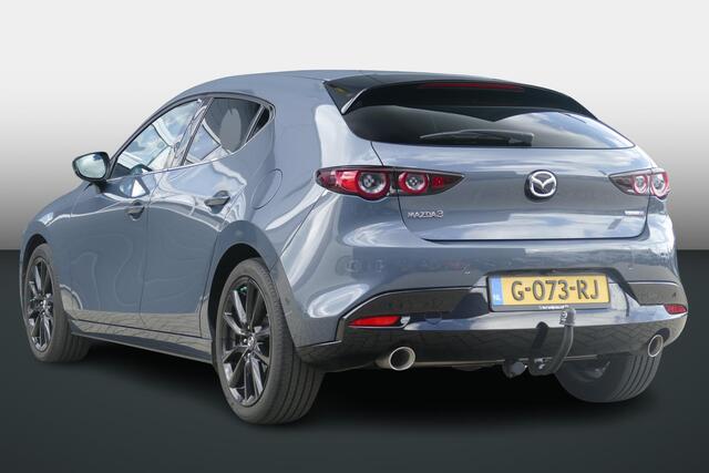 Mazda 3 2.0 e-SkyActiv-X M Hybrid 180 Luxury | Trekhaak | Lederen Bekleding | Bose Audio | RIJKLAARPRIJS!