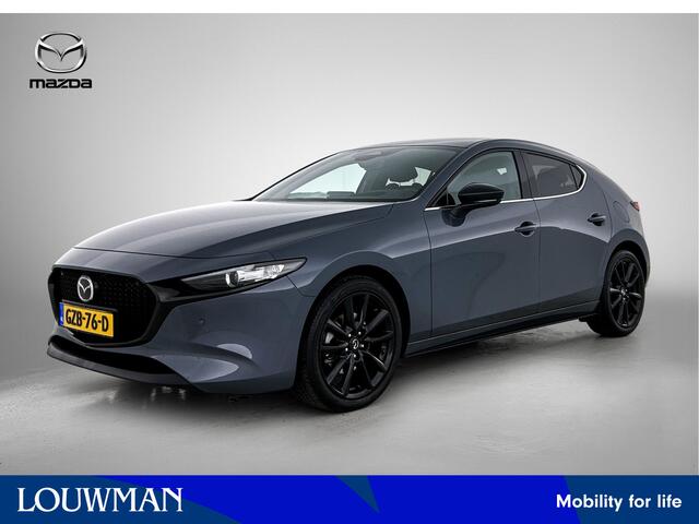 Mazda 3 2.0 e-SkyActiv-X M Hybrid 186 Homura | Stoelverwarming | Carplay Anroid Auto |