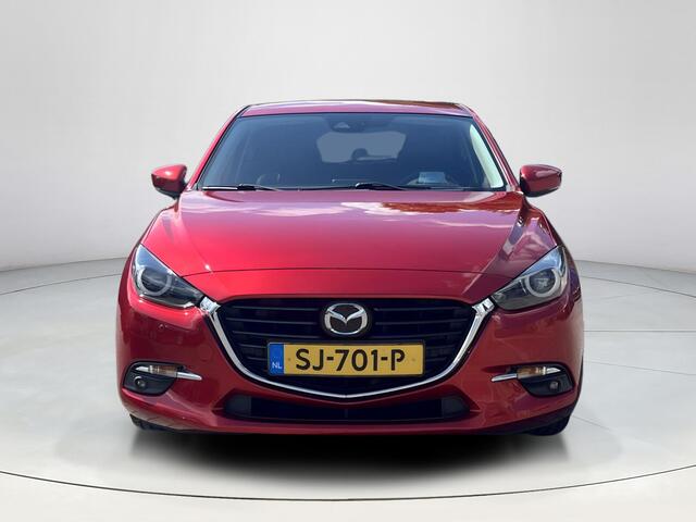 Mazda 3 2.0 SkyActiv-G 120 GT-M | Cruise Control | Navigatie | Bose Premium Audio | Lederen Bekleding | Stoel/Stuur Verwarming | Trekhaak Afneembaar | Head-Up Display | Lichtmetalen velgen |