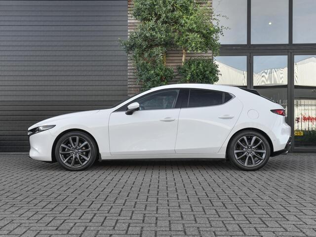 Mazda 3 2.0 e-SkyActiv-X M Hybrid 180 Luxury Leer Bose Navi Camera Trekhaak 18 inch