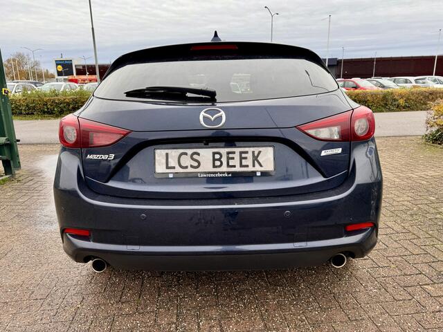 Mazda 3 2.0 SkyActiv-G 120 GT-M Sport | Automaat | Half Leer | Deep Crystal Bleu | Face-Lift | Dealer Onderhouden | Trekhaak optie | % Bovag Occasion Partner %
