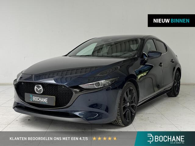 Mazda 3 2.0 e-SkyActiv-X M Hybrid 180 Luxury | BOSE-Audio | Camera | Leder | Navigatie | Stoelverwarming |