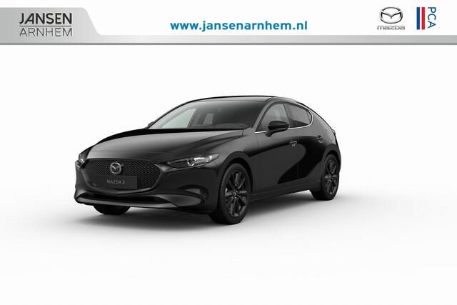 Mazda 3 Nagisa | 7-inch digitale meterset | Achteruitrijcamera | Active Driving Display (ADD), projectie in de voorruit: kleuren head-up display met belangrijkste rij-informatie