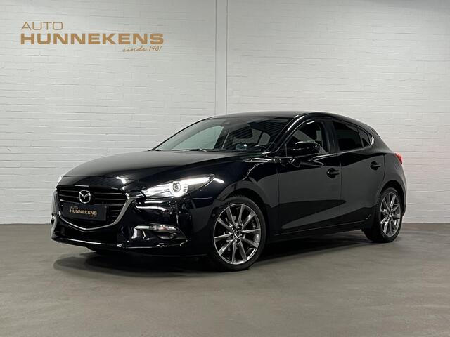 Mazda 3 2.0 SkyActiv-G 120 SkyLease GT Stuur-/stoelverwarming | Cruise Control | Achteruitrij camera | Head-up | Dode hoek assistent | 18'' lichtmetalen wielen