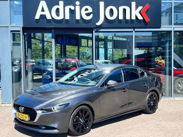 Mazda 3 2.0 e-SkyActiv-G M Hybrid 122 Luxury |18"LM VELGEN | A.CAMERA | LEDER | Bose AUDIO | HEAD-UP DISPLAY | ADAPTIVE CRUISE | APPLE CARPLAY/ANDROID AUTO | NED.AUTO |