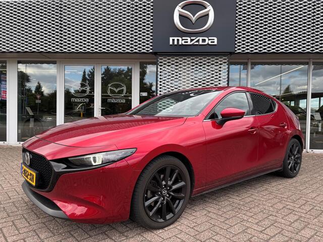 Mazda 3 2.0 e-SkyActiv-X M Hybrid 186 Luxury AFNEEMBARE TREKHAAK | BOSE | LEDER |