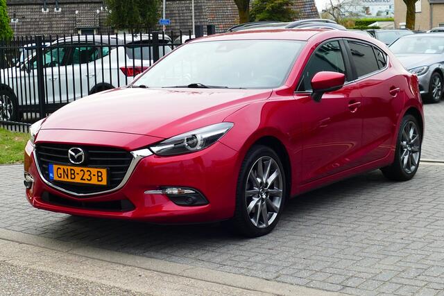 Mazda 3 2.0 SkyActiv-G 120 SkyLease+. Camera, Navi, Stoel&StuurVerw, Full Led, 18"LMV