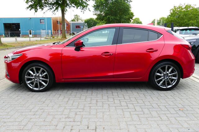 Mazda 3 2.0 SkyActiv-G 120 SkyLease+. Camera, Navi, Stoel&StuurVerw, Full Led, 18"LMV