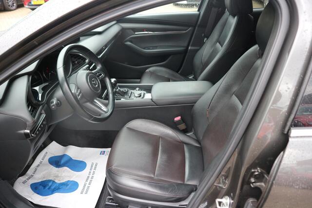 Mazda 3 2.0 e-SkyActiv-G M Hybrid 122 Luxury navigatie,leder
