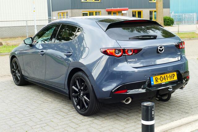 Mazda 3 2.0 e-SkyActiv-X M Hybrid 186 Luxury. 360 Camera, Stoel&StuurVerw, Full Led, 18"LMV, Haak 1300kg